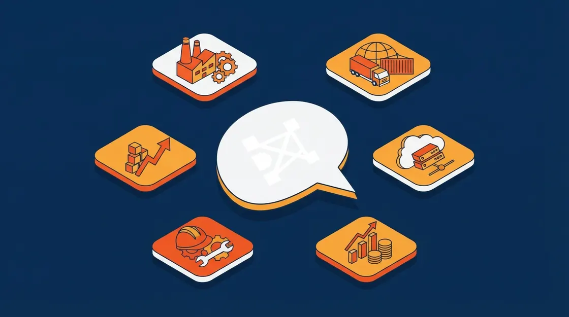 Illustration of TalkTaro solutions by industry